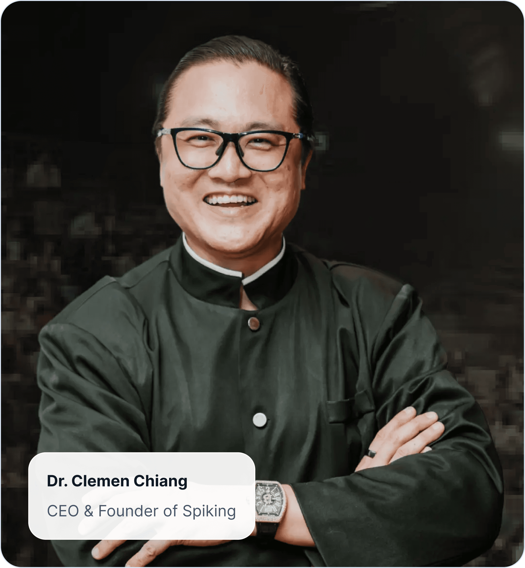 Dr. Clemen Chiang, CEO & Founder of Spiking
